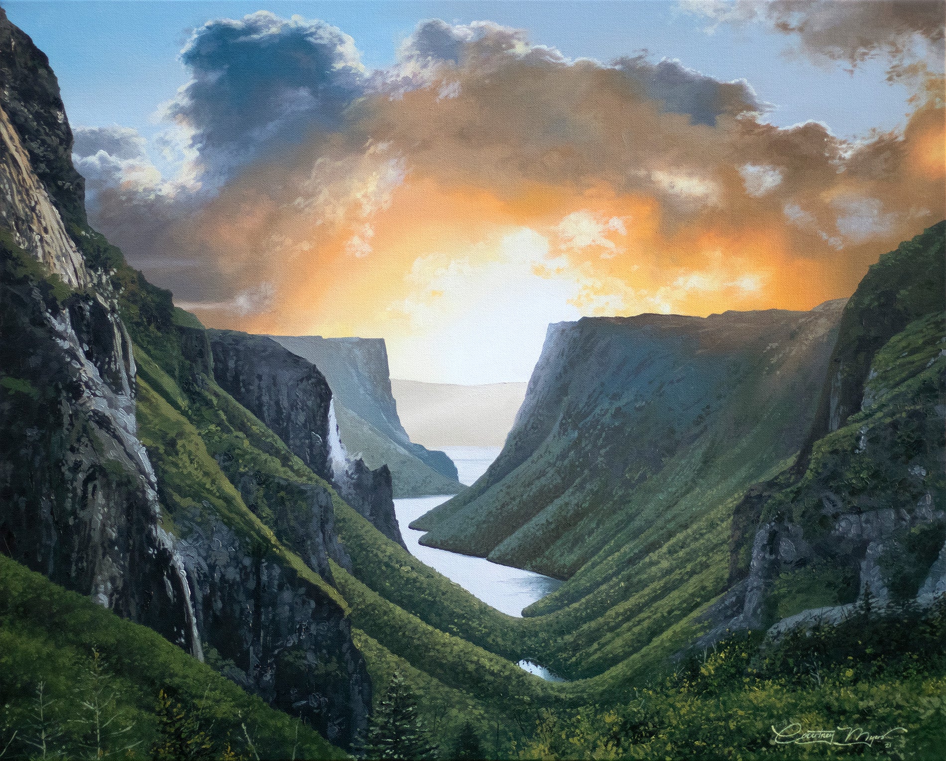 Canada Gros Morne Courtney Myers Art